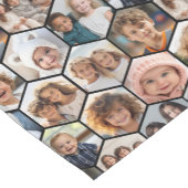 Honeycomb Fotocollage met 12 foto's Korte Tafelloper (Hoek)