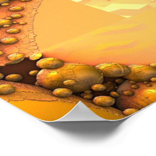 Honeycomb Fractal Poster (Hoek)