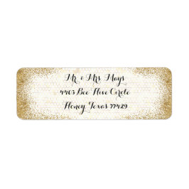 Honeycomb Gold Etiket