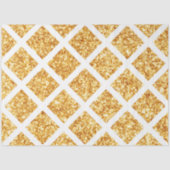 Honeycomb Gold Glitter Boho Popular Collectie Tissuepapier (Voorkant)