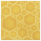 Honeycomb Honey Beehive Bee Pattern Cute Natuur Stof (Close Up)