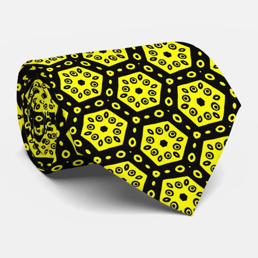 Honeycomb II - v1 - Geel Stropdas (Opgerold)
