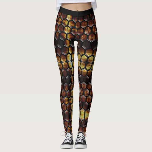 HONEYCOMB-LEGGINGS LEGGINGS (Voorkant)
