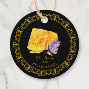  Honeycomb Lila geïnfundeerd Honey Hang Label