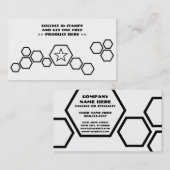 honeycomb loyaliteitsbeloningsprogramma klantenkaartje (Voorkant / Achterkant)