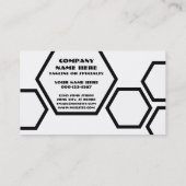 honeycomb loyaliteitsbeloningsprogramma klantenkaartje (Achterkant)