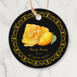  Honeycomb Mango Geïnfundeerd Honey Hang Label