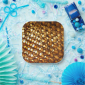 Honeycomb Paper Bord, imkerpartij, Papieren Bordje (Feest)