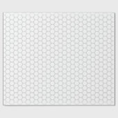 Honeycomb patroon hexagon design cadeaupapier (Vlak)