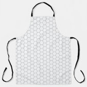 Honeycomb patroon hexagon design schort (Voorkant)