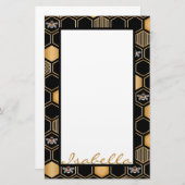 Honeycomb Pattern Briefpapier (Voorkant / Achterkant)