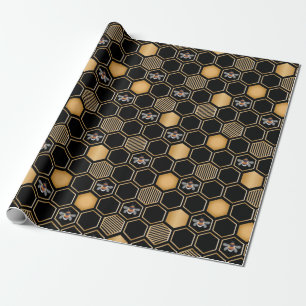 Honeycomb Pattern Cadeaupapier