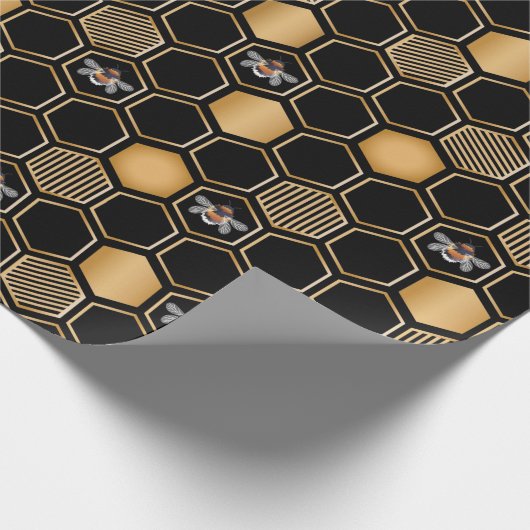 Honeycomb Pattern Cadeaupapier (Hoek)