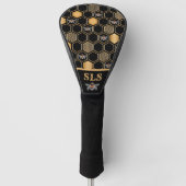 Honeycomb Pattern Golf Head Hoesje Golfheadcover (Voorkant)