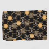 Honeycomb Pattern Golfhanddoek (Horizontaal)