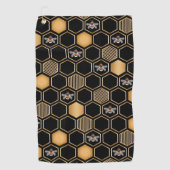 Honeycomb Pattern Golfhanddoek (Voorkant)