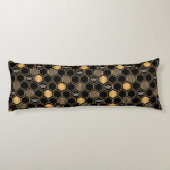 Honeycomb Pattern Lichaamskussen (Achterkant)