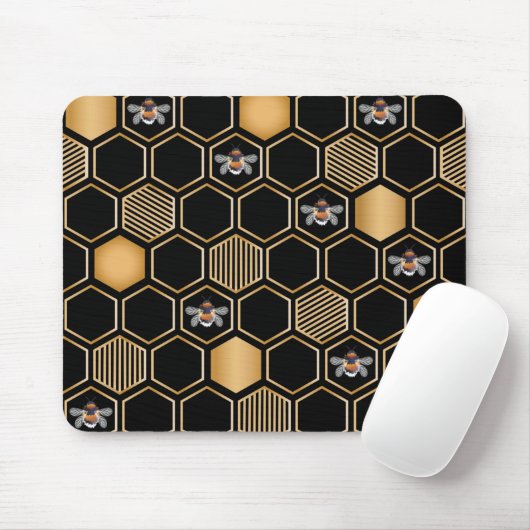 Honeycomb Pattern Muismat (Met muis)