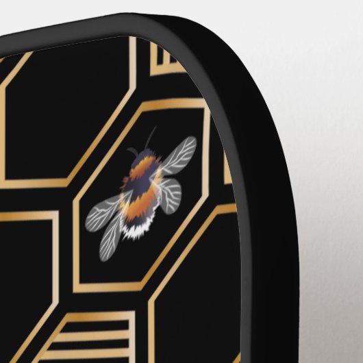 Honeycomb Pattern Pickleball Paddle (Links Detail)