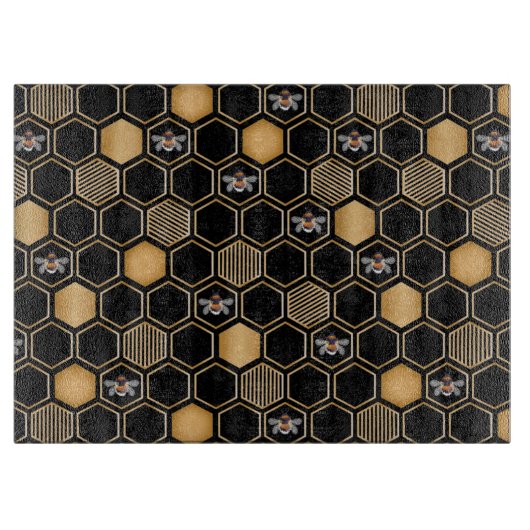 Honeycomb Pattern Snijplank (Voorkant)