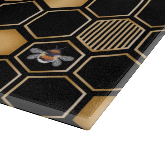 Honeycomb Pattern Snijplank (Hoek)