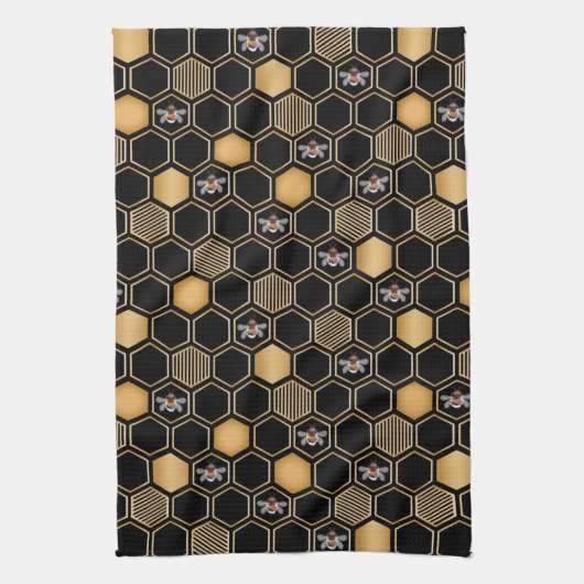 Honeycomb Pattern Theedoek (Verticaal)