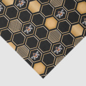 Honeycomb Pattern Tissuepapier (Detail)