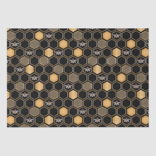 Honeycomb Pattern Tissuepapier (Voorkant)