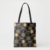 Honeycomb Pattern Tote Bag (Voorkant)