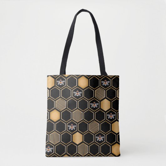 Honeycomb Pattern Tote Bag (Voorkant)