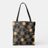 Honeycomb Pattern Tote Bag (Achterkant)