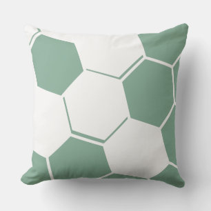 Honeycomb Pattern White en Grey Sierkussen