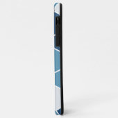 Honeycomb Photo Collage Papa of 4 Letter Name Case-Mate iPhone Case (Achterkant/links)