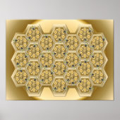Honeycomb Poster (Voorkant)