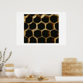 Honeycomb Poster (Keuken)