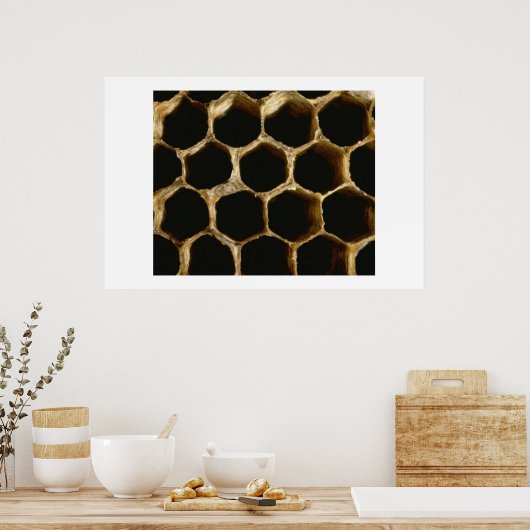 Honeycomb Poster (Keuken)