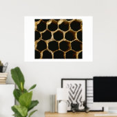 Honeycomb Poster (Thuiskantoor)