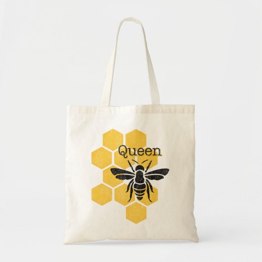 Honeycomb Queen Bee Tote Bag (Voorkant)
