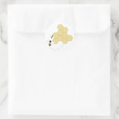 Honeycomb Ronde Sticker (Tas)