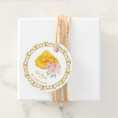 Honeycomb Roos Geïnfundeerd Honey Hang Label (In situ)