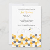 Honeycomb Shower / partijuitnodiging Kaart (Voorkant)