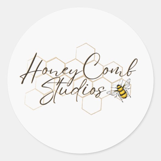 HoneyComb Studios Logo Sticker (Voorkant)