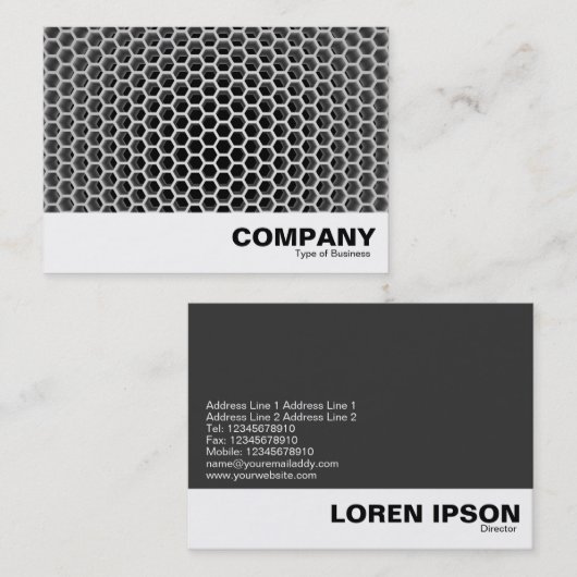 Honeycomb Visitekaartje (Voorkant / Achterkant)