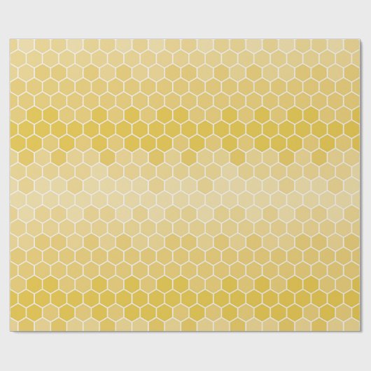 Honeycomb Wrapping Paper Cadeaupapier (Vlak)