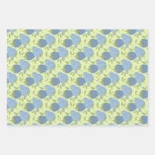 Honeydew, Lila en blauw cadeautje Inpakpapier Vel (Voorkant 2)