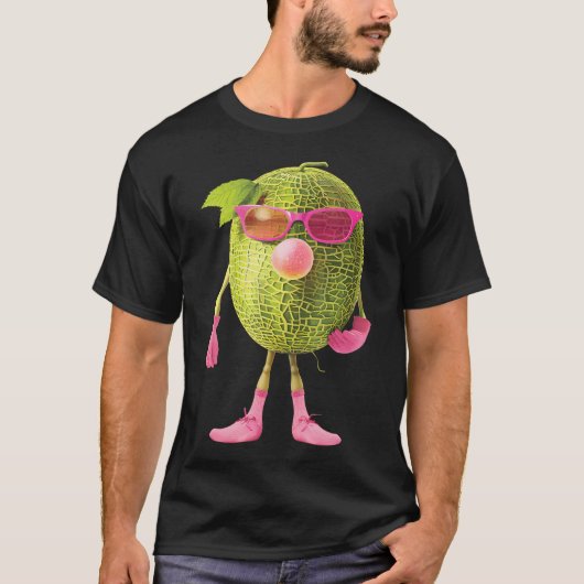 Honeydew Melon Bubble Gum T-shirt (Voorkant)