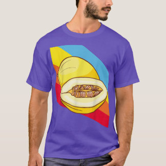 Honeydew melon Food Vegan Vegetarian T-shirt