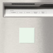 Honeydew Melon Groen F0FFF0 Kleur met Naam Optie Magneet (Insitu (Vaatwasser))