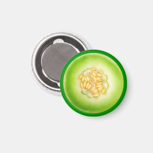 Honeydew Melon Magnet (Voorkant / Achterkant)