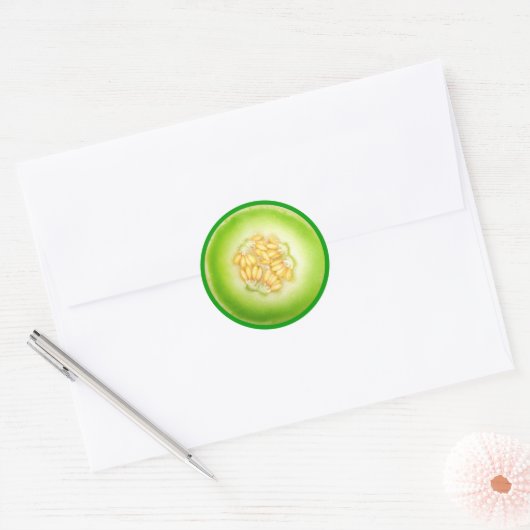 Honeydew Melon Sticker (Envelop)